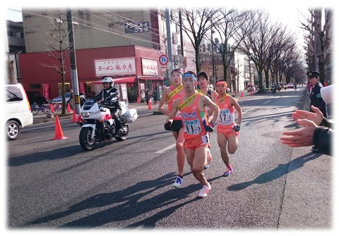 折り返し２位争い